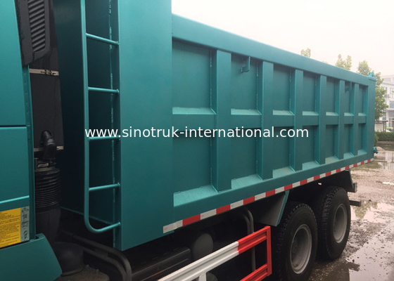 Heavy SINOTRUK HOWO A7 Garbage Dump Truck With Long Life Time , 5800*2300*1500mm