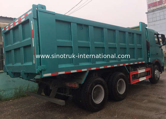 SINOTRUK HOWO A7 Construction Tipper Dump Truck 6 X 4 290HP In Blue Color