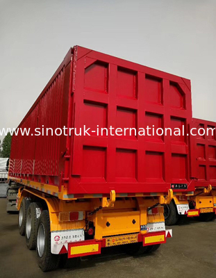 Large Loading Capacity Semi Trailer Truck 60 Tons 25-45CBM With ISO Certification