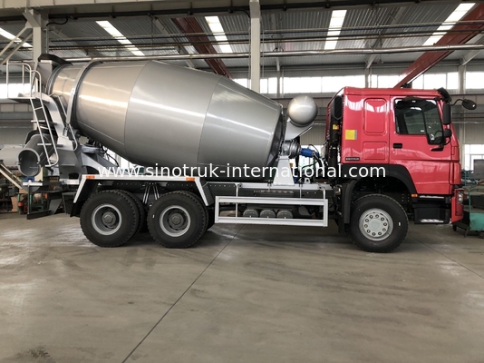 SINOTRUK HOWO Concrete Mixer Truck 10 CBM For Concrete Transportation