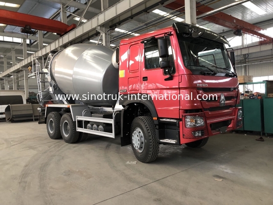 SINOTRUK HOWO Concrete Mixer Truck 10 CBM For Concrete Transportation