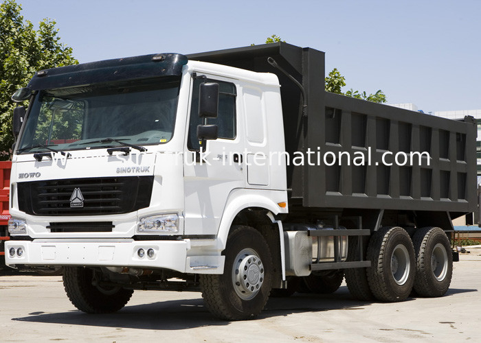 Tipper Dump Truck SINOTRUK HOWO 10 wheels can load 25-40tons Sand or Stones