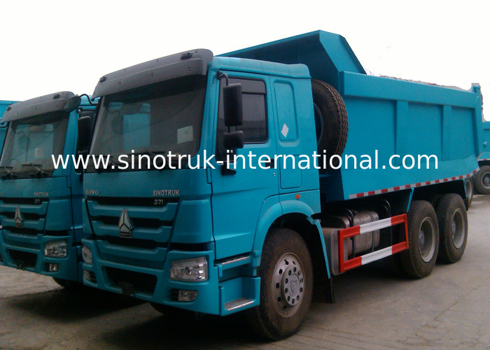 Tipper Dump Truck SINOTRUK HOWO 10 wheels  371HP load 30tons goods ZZ3257N3647A