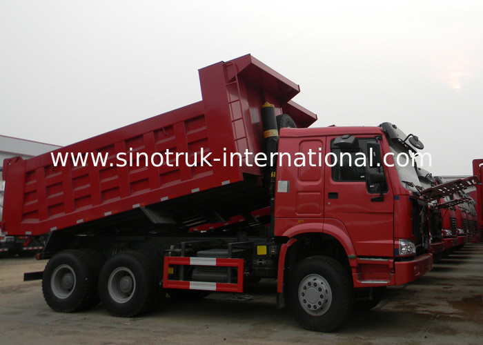 Tipper Dump Truck SINOTRUK HOWO  25-40tons 371HP 6X4 RHD 10-25CBM ZZ3257N3647A