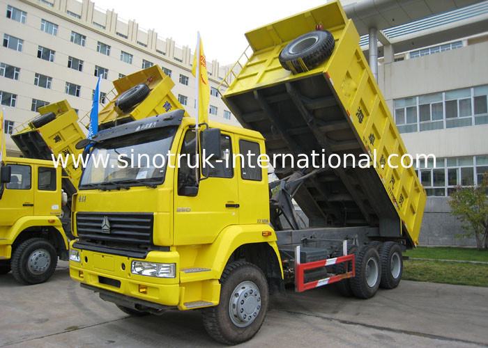 Tipper  Dump Truck SINOTRUK Golden Prince 6X4  LHD 290HP 25-30tons ZZ3251M3441W