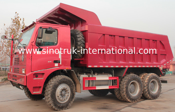 Tipper Dump Truck SINOTRUK HOWO 70 Mining LHD 6X4 371HP 70tons ZZ5707S3840AJ