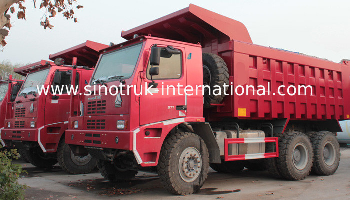 High Load Capacity SINOTRUK Coal Mine Dump Trucks 70 Tons With SGS