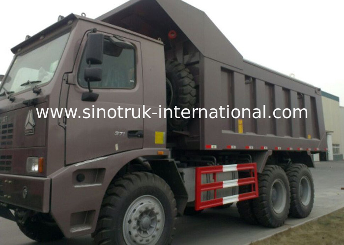 HOWO Tipper Truck / 70 T SINOTRUK HOWO Dump Truck For Mining ZZ5707V3840CJ