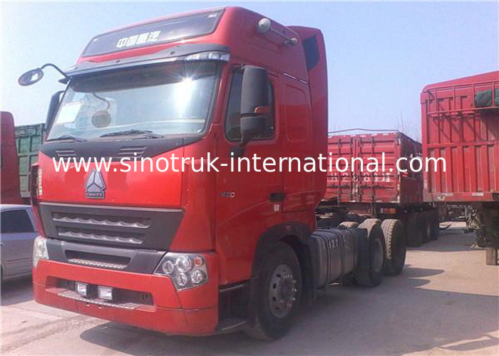 ZZ4257N3247N1B 60-70 Tons Tractor Trailer Truck With D12.38 380HP Engine 11.596L