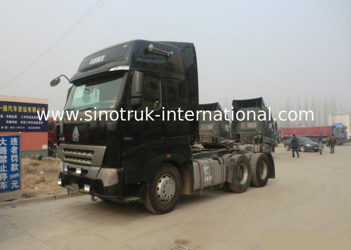 RHD 6X4 SINOTRUK HOWO 6x4 Dump Truck Tractor With Euro 2 Emission Standard