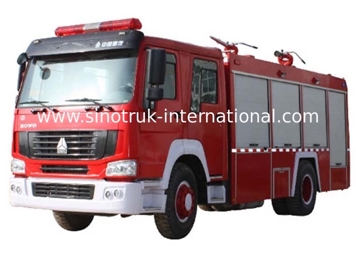 10CBM 4X2 290HP Fire Fighting Truck , Agricultural Fire Engine Truck For Landscaping