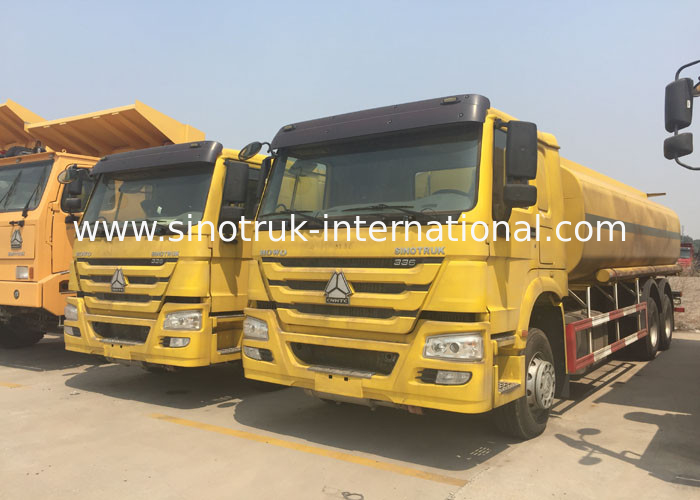 Radial Tyre Fuel Oil Transportation Trucks 6X4 LHD Euro 2 336HP Lengthened Cab