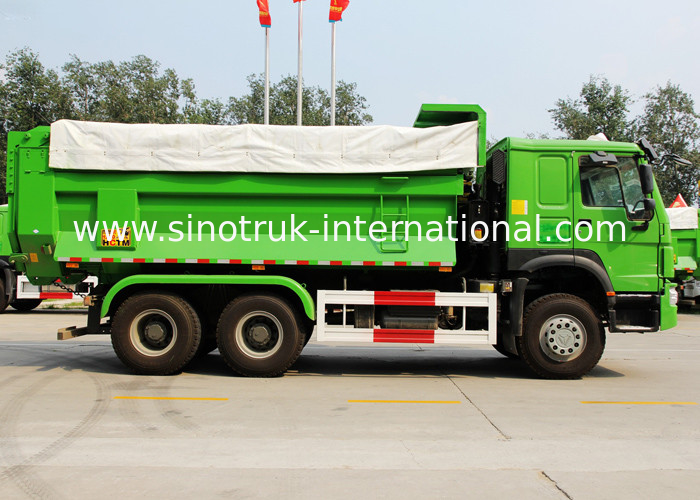CNHTC HOWO Tipper Dump Truck ZZ3257N3447A1 25 - 40 Tons For Mining / Municipal Works