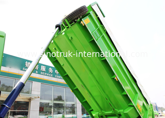 10 Wheels High Loading Capacity Sinotruk Howo Dump Truck 6 × 4 Drive Type