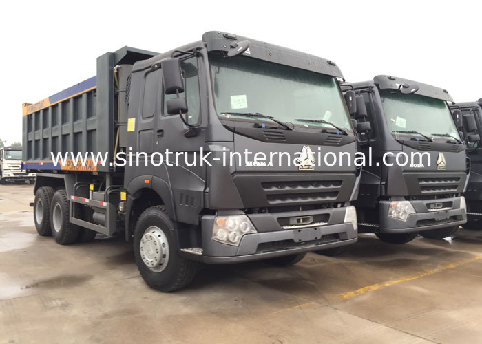 20 CBM 30 - 40 Ton SINOTRUK Dump Truck LHD 371 HP 6X4 Front Lifting System