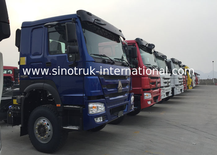HOWO Drawing Head Tractor Truck LHD 6x4 371HP Single Berth Cabin Air Suspension