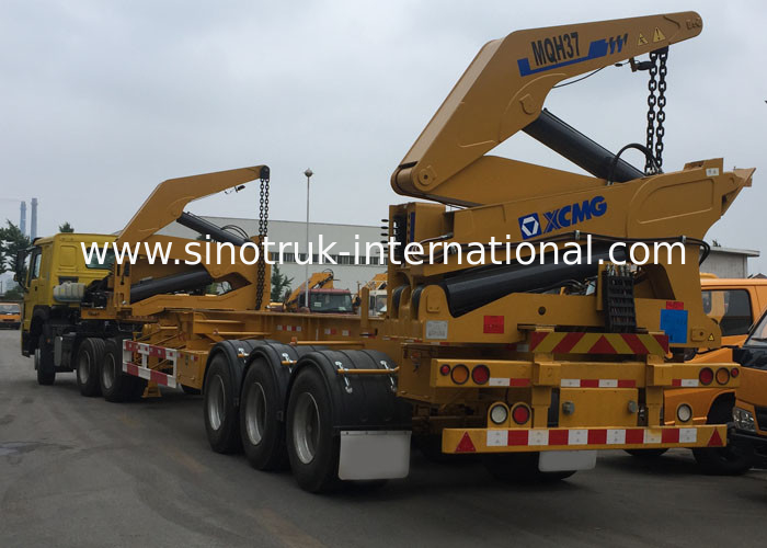 Tri-Axle Side Lifter Container Side Loader Trailer For 20 Ft 40ft Container