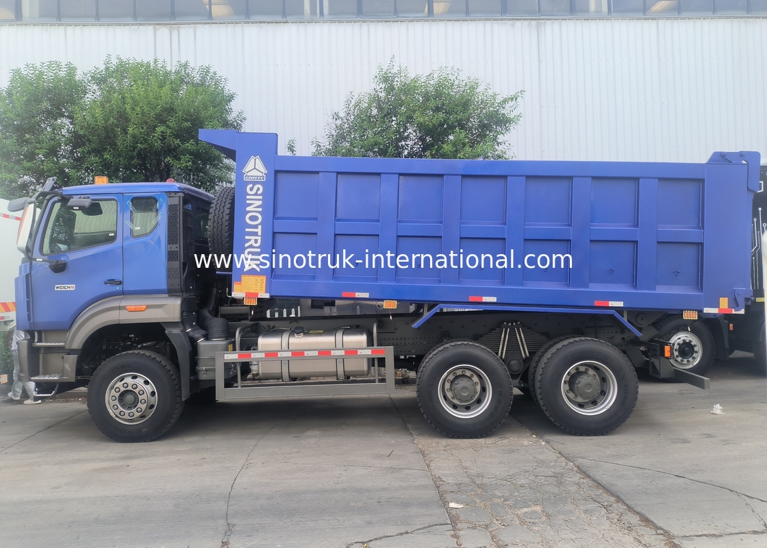 Sinotruk Howo Tipper Dump Truck Nx 6 × 4  Rhd 10 Wheels H77L Cabin Euro 2