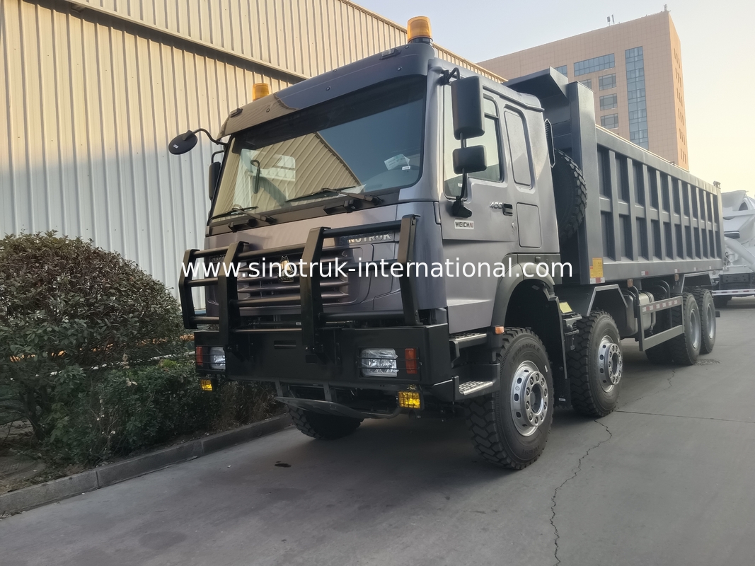 Tipper Truck Sinotruk Hohan 400hp 10 Wheels Lhd 40 Tons 20-30cbm ZZ3317N356JB1 Gray
