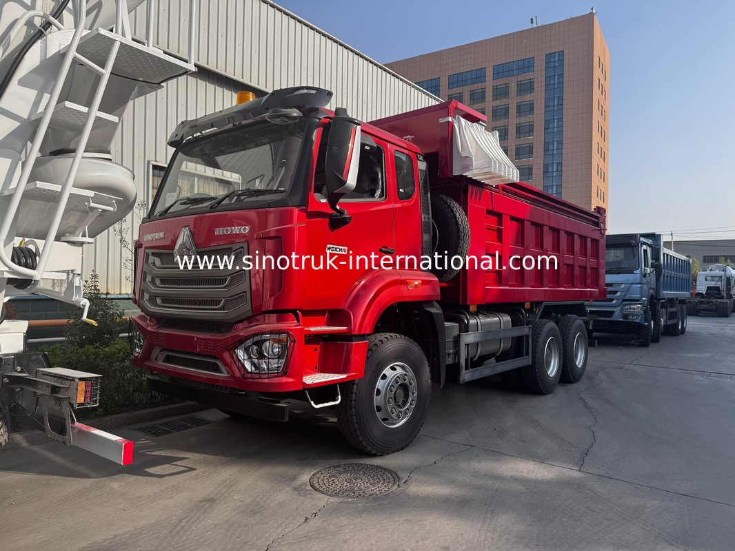 SINOTRUK HOHAN New Howo 6X4 RHD 10 Wheels With Tarpaulin Reinforced Hard Rear Door Efficient Transport