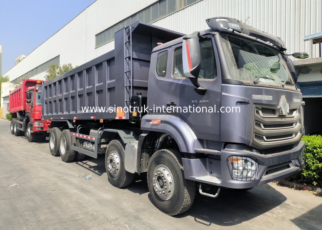 5300*2300*1500mm Cargo Box Heavy Duty Dump Truck For Smooth Cargo Transportation RHD / LHD Driving Type
