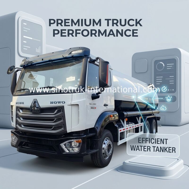 HOWO 300HP 10CBM 4x2 Sewage Suction Truck: Heavy-Duty Power, Precision Cleaning & Unmatched Efficiency