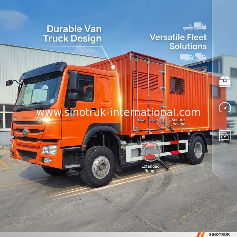 Versatile Powerhouse: Discover the HOWO 4x2 Van Truck's Superior Durability & Cost-Effective Design