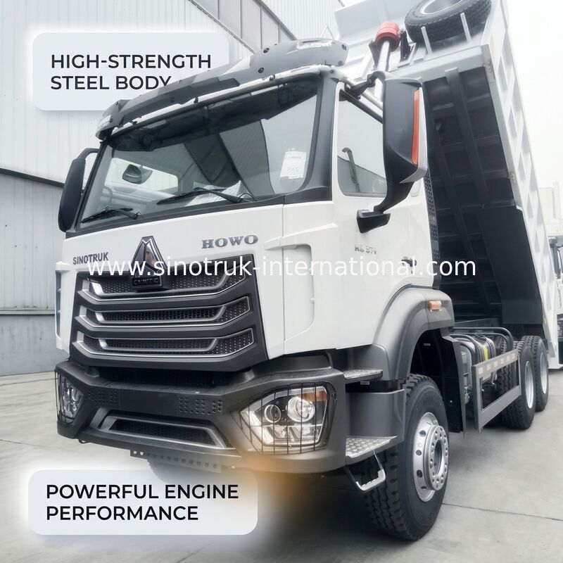 SINOTRUK HOHAN New Howo Tipper Dump Truck with 371HP Engine 6×4 Drive Type and 19-20CBM Capacity