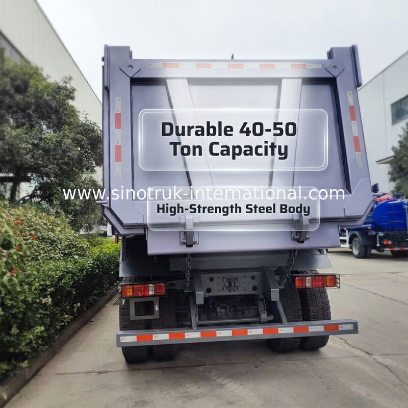 HOWO TX 6×4 Tipper Dump Truck with 20CBM Cargo Body, 380HP Engine & Front Lifting Mechanism