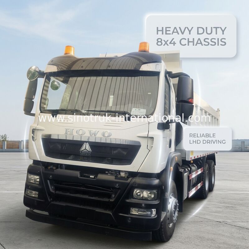 HOWO TX Heavy Duty Hauler with 300L Fuel Tank Capacity and Steel Body Material for Heavy Load Transport