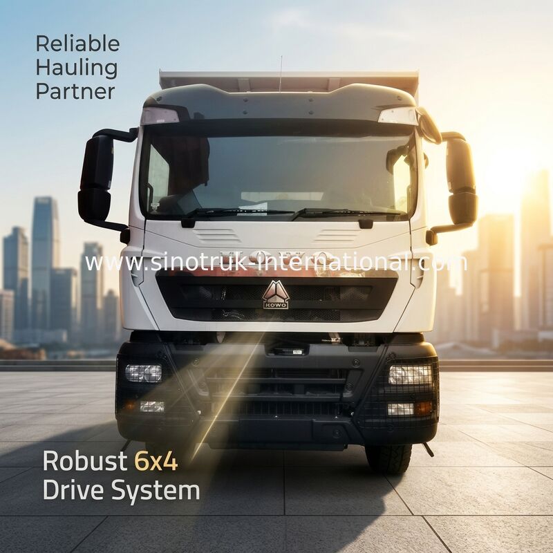 HOWO ZZ3257V384GB1 Tipper Dump Truck 371HP 6x4 LHD