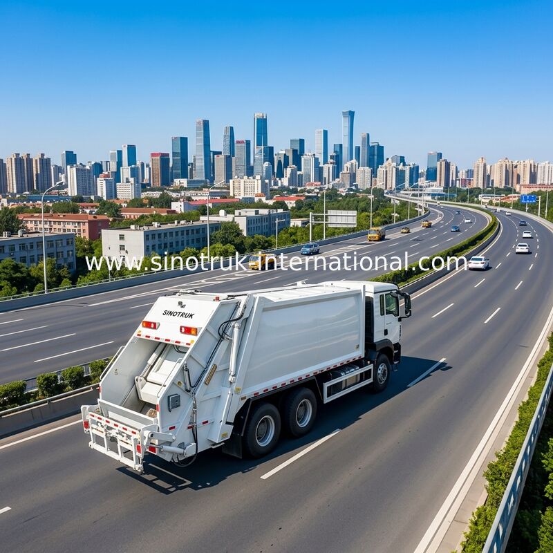 Sinotruk HOWO-TX 371HP 6X4 Drive Compressed Garbage Truck with 20CBM Capacity for Efficient Waste Management