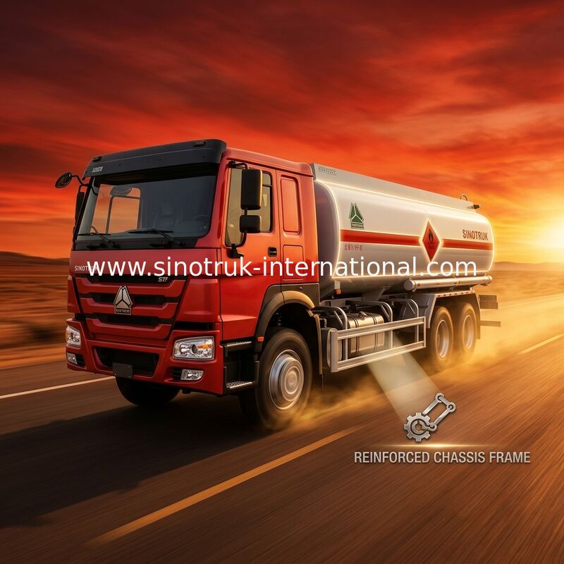 SINOTRUK Oil Tank Truck 8-12CBM for oil transportation 4X2 LHD Euro3 190HP