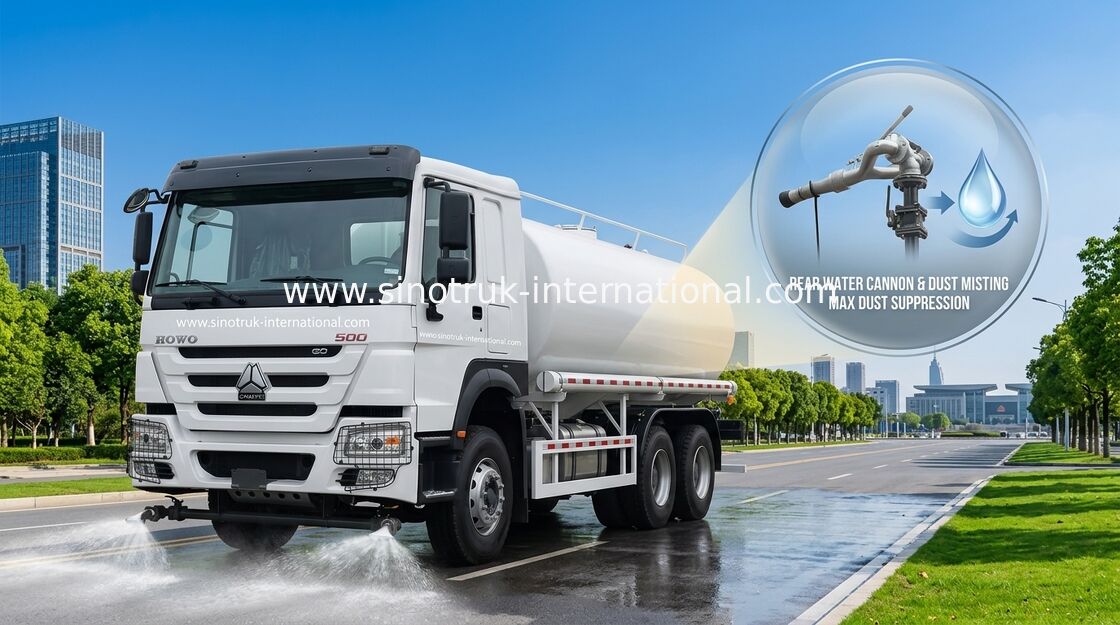6*4 300Hp 30CBM Water Sprinkler Truck  All-Round Power for High-Efficiency Watering