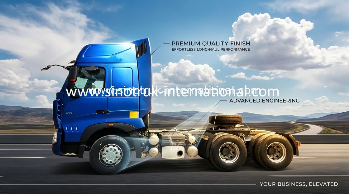 Diesel Towing Tractor Truck , Semi Tractor Trailer For Cargo Luggage Airport