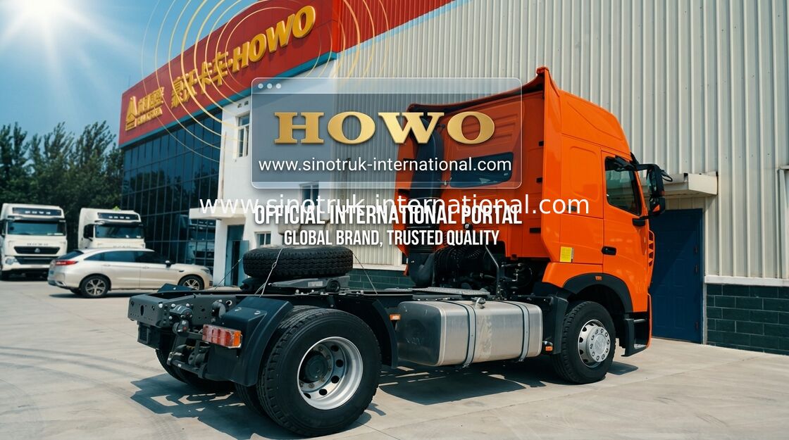 Diesel Engine International Tractor Truck Head LHD 4X2 Drive Type Euro 2