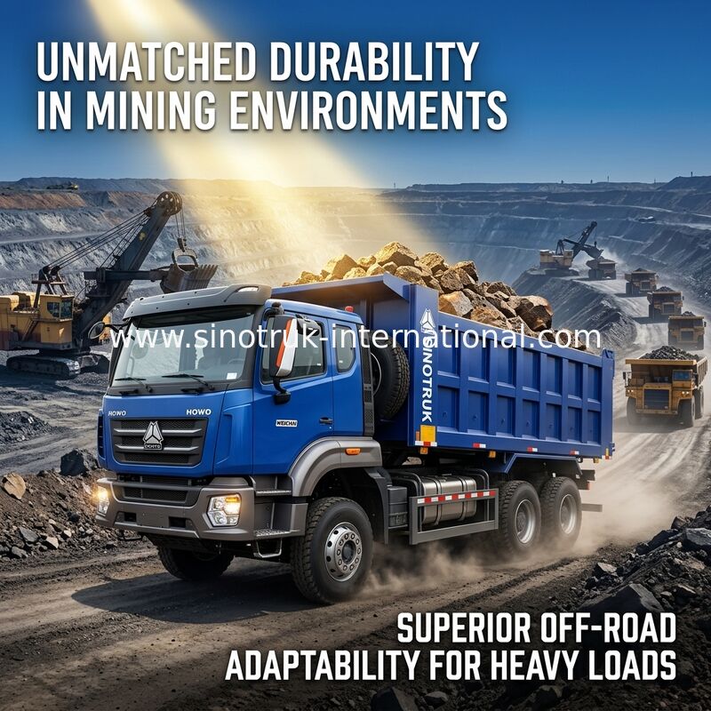 30-40 Tons RHD 10 Wheels Tipper Dump Truck SINOTRUK HOWO Haohan For Construction
