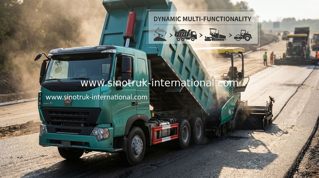 ZZ3257M3847N1 Howo Tipper Truck Sinotruk Engine Fuel Consumption 8×4 Drive Type
