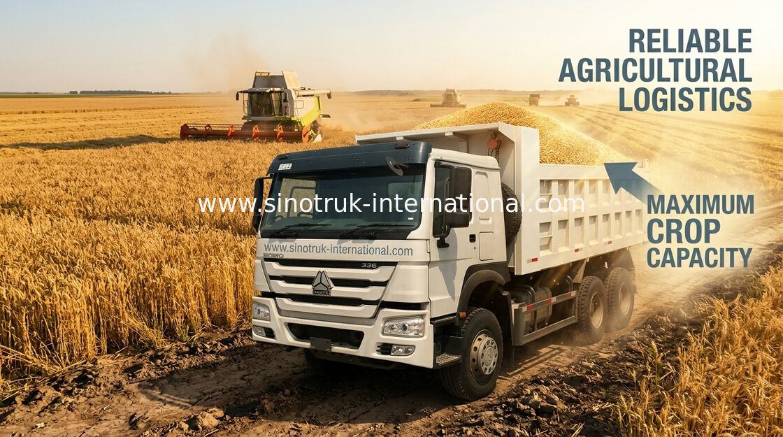Hydraulic Steering Tipper Dump Truck / Ten Wheeler Dump Truck For Docks 25000 Kg