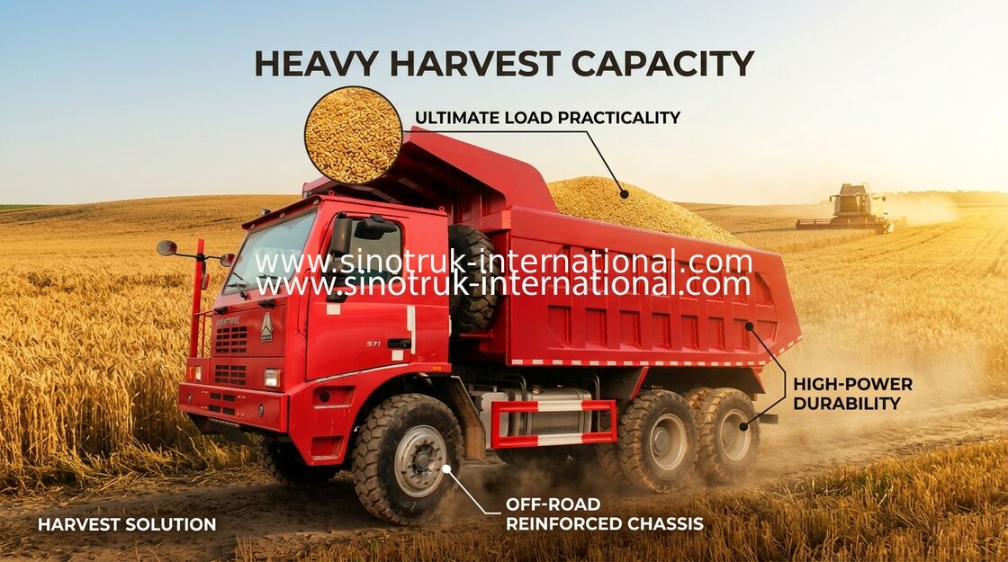70 Mining Tipper Dump Truck , Euro 2 SINOTRUK HOWO 6x4 Dump Truck