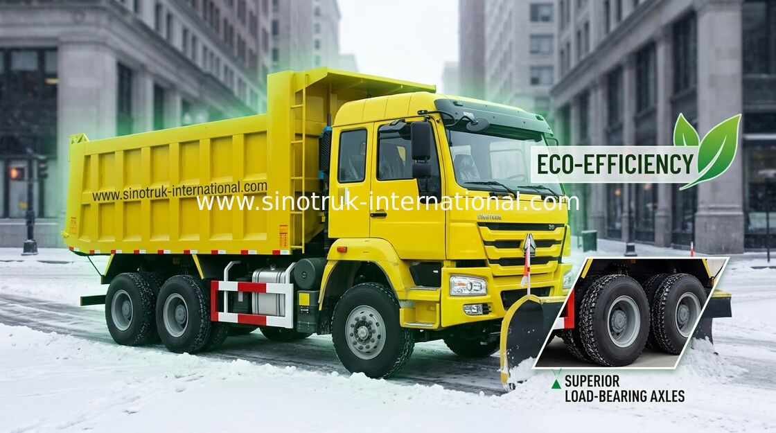 Tipper  Dump Truck SINOTRUK Golden Prince 6X4  LHD 290HP 25-30tons ZZ3251M3241W