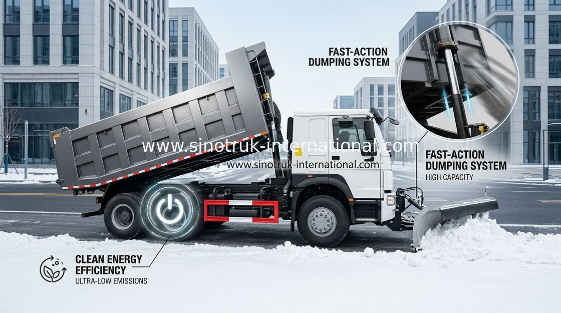 Tipper Dump Truck SINOTRUK HOWO  25tons 371HP 10wheels LHD 10-25CBM ZZ3257N3647A