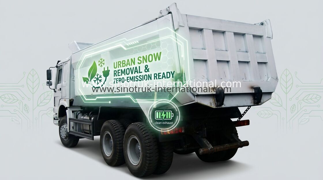 SINOTRUK HOWO Tipper Dump Truck 371HP 10-25Cubic meter , load 25-40tons