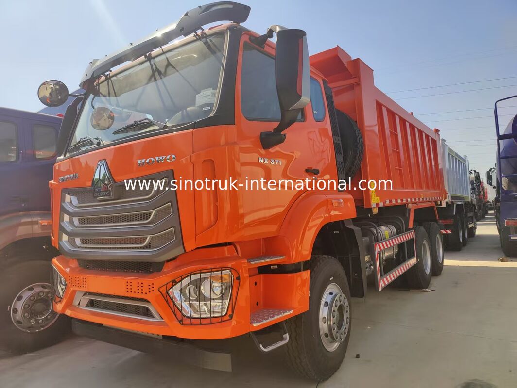 SINOTRUK HOWO-NX 6X4 Tipper Dump Truck with 371HP Engine for 30-40 Ton Load Capacity and High-Efficiency Transportation