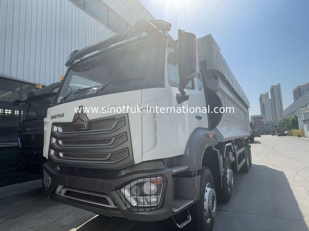 HOWO-NX Dump Truck with 380HP Weichai Engine, Electric Tarpaulin, and Heavy-duty Manganese Steel Cargo Box