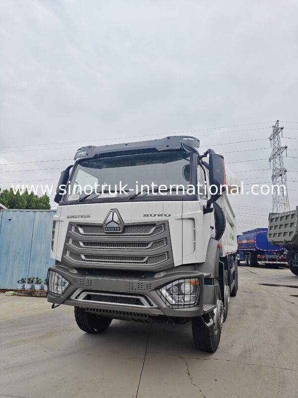 HOWO 8X4 380HP NX Tipper Dump Truck With Tarpaulin Flap RHD