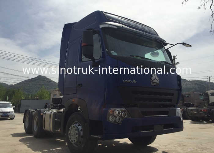 SINOTRUK HOWO Semi Trailer Tractor Truck Head With Air Conditioner 60-70 Tons