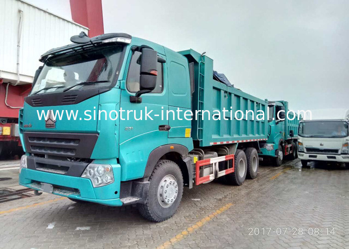 Sinotruk HOWO A7 Dump Truck / Construction RHD 6X4 Big Dump Trucks