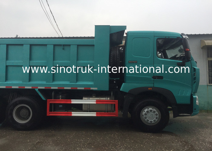 SINOTRUK HOWO A7 Construction Tipper Dump Truck 6 X 4 290HP In Blue Color