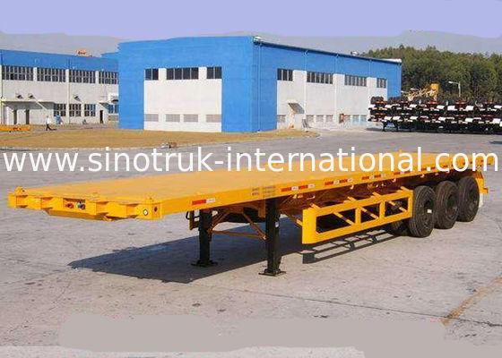 SINOTRUK Semi Flatbed Trailers 30-60 Tons